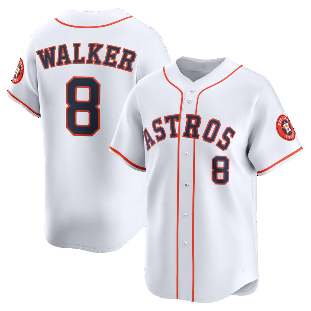 Houston Astros #8 Christian Walker White MASONITE Home Limited Player Jersey