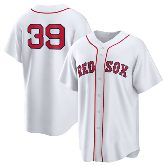 Boston Red Sox #39 Marcelo Mayer White MASONITE 2024 Cool Base Stitched Jersey